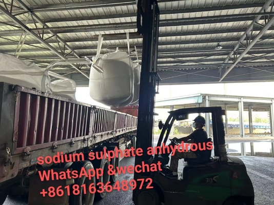 High Purity Sulfate Anhydrous White Crystal Powder For Paper Manufacturing