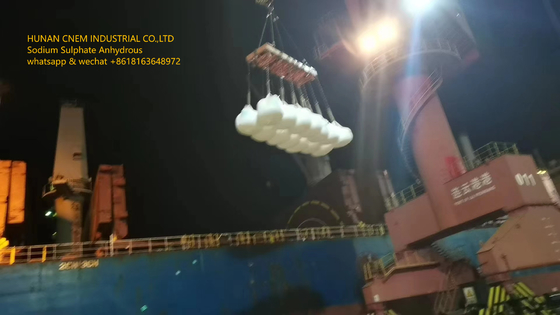 White Powder Sodium Sulfate Anhydrous 7757-82-6 For Textile Industry