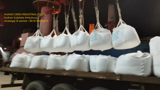 Powder Form Sodium Sulphate Anhydrous 99% 7757-82-6 PH 8 For Glass