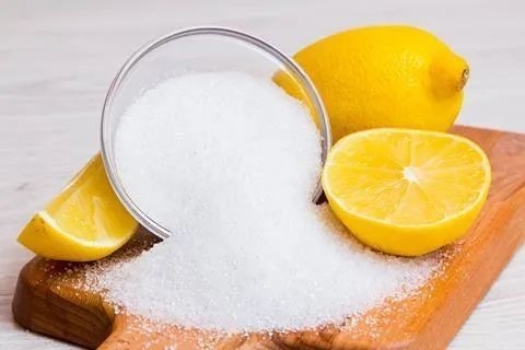 Odorless Cosmetic Raw Materials High Stability White Powdered Citric Acid