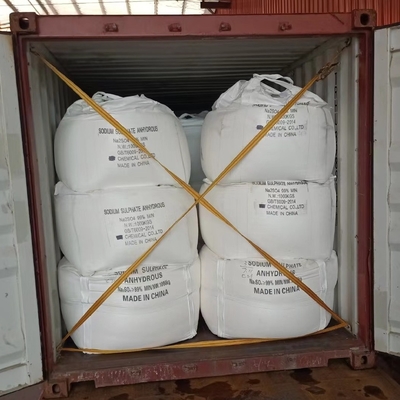 Non Toxic Textile Raw Materials Anhydrous Granular Sodium Sulfate 99% 7757-82-6