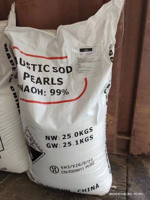 Industrial Sodium Hydroxide Solid Improve Color Brightness High Solubility