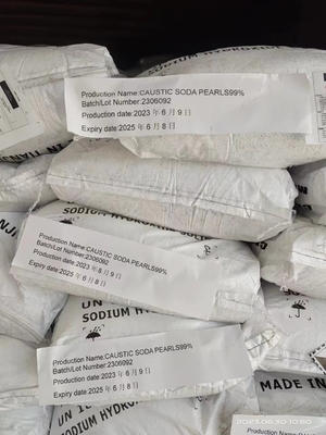 Deep Clean Detergent Raw Materials Caustic Soda Pearls 1310-73-2 Easily Dissolvable