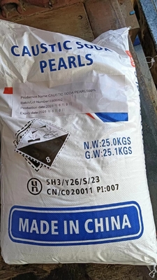 Easily Dissolvable Sodium Hydroxide Pearls 99%Min 1310-73-2 For Soap Long Lasting