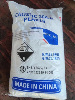 Easily Dissolvable Textile Raw Materials 1310-73-2 Caustic Soda Pearls 99